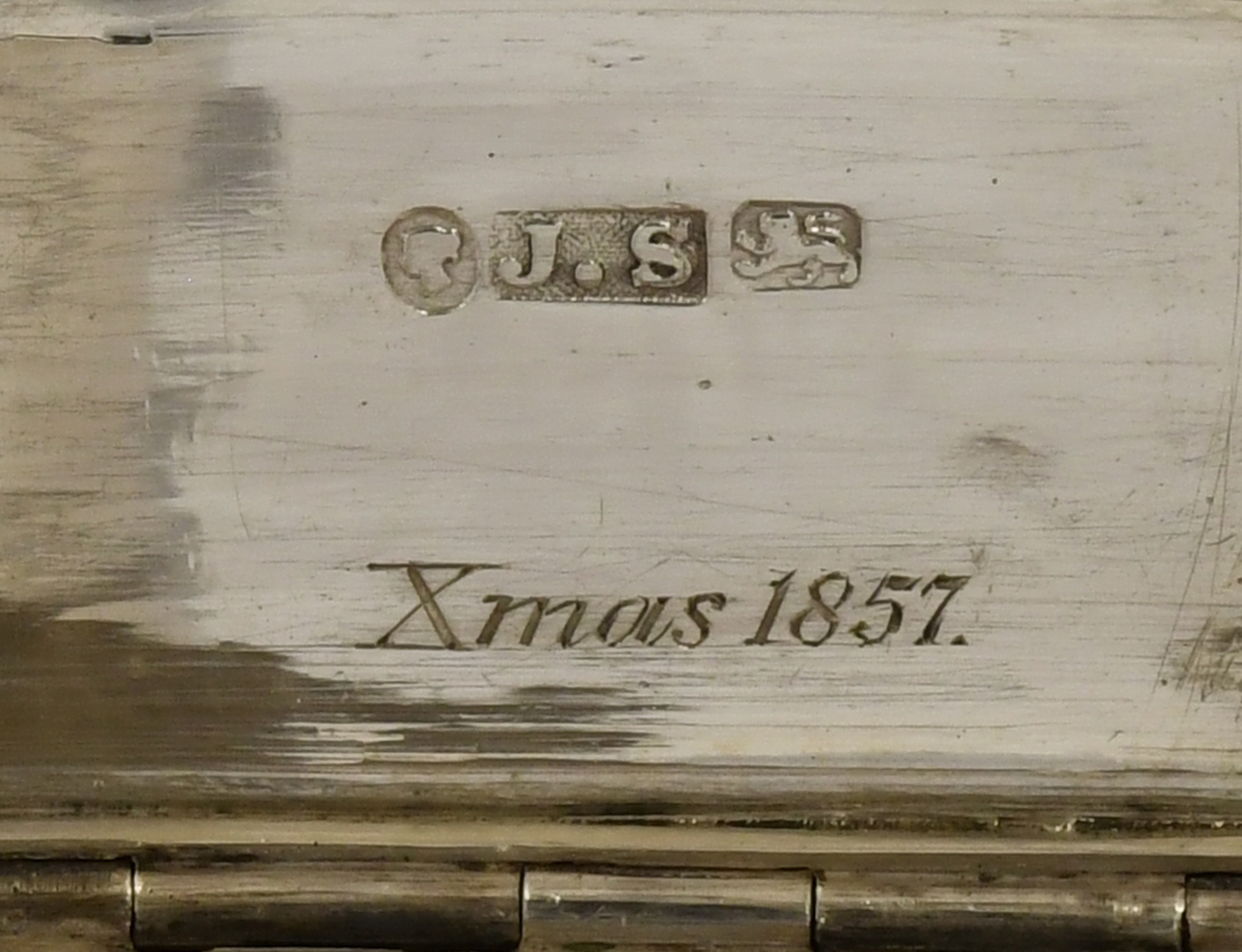 Lot 1284 - Five Assorted Silver Boxes, comprising two