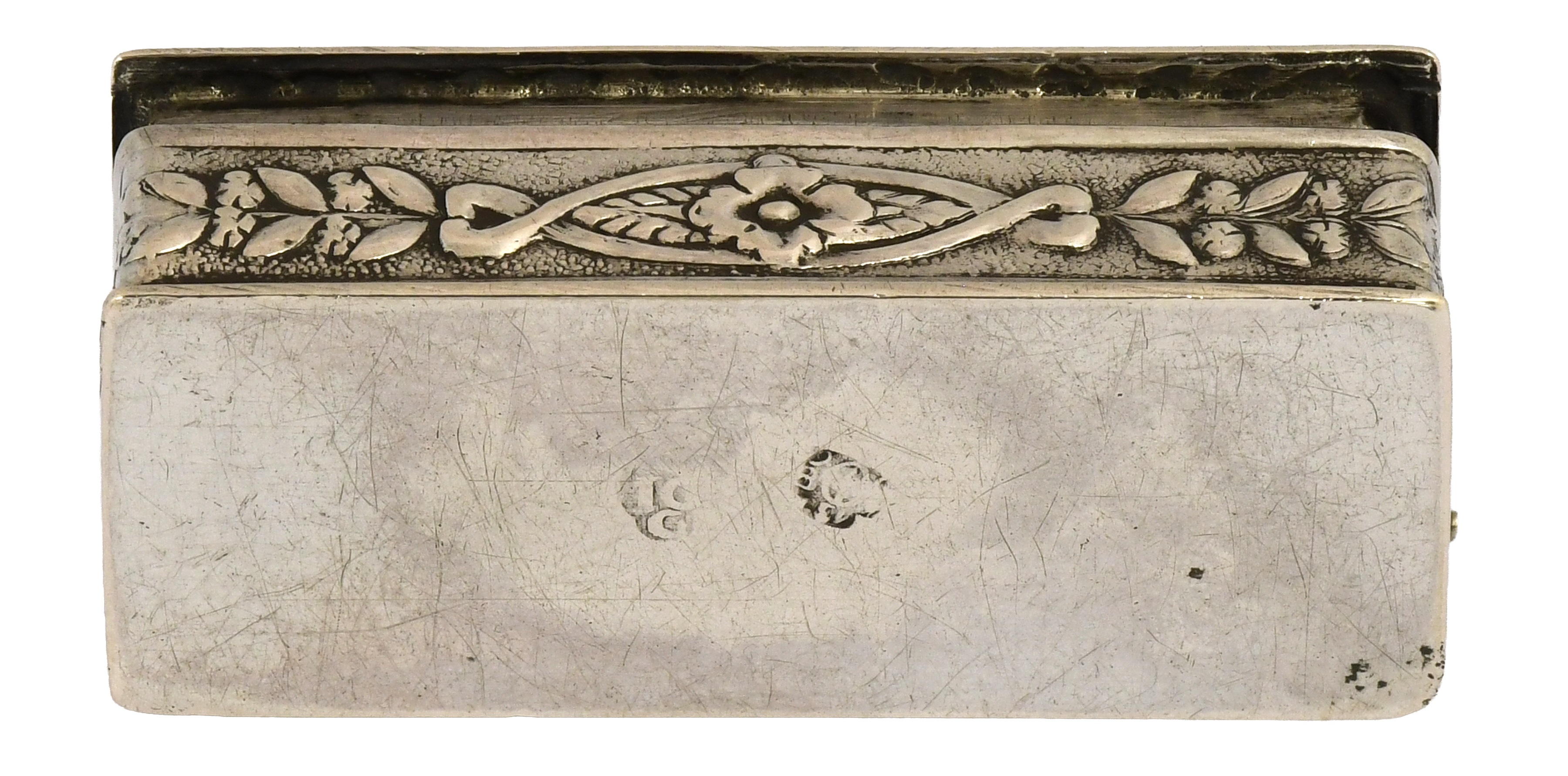Lot 1284 - Five Assorted Silver Boxes, comprising two