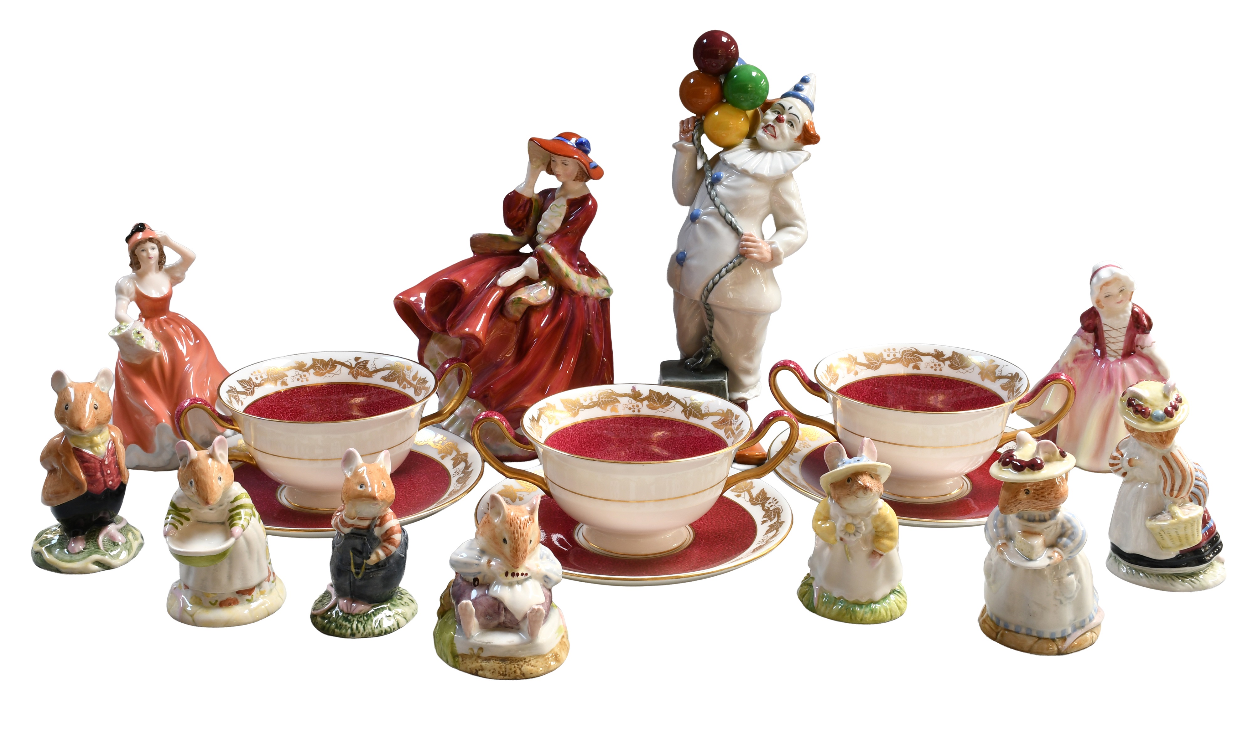 Lot 118 - A Collection of Royal Doulton Figures,