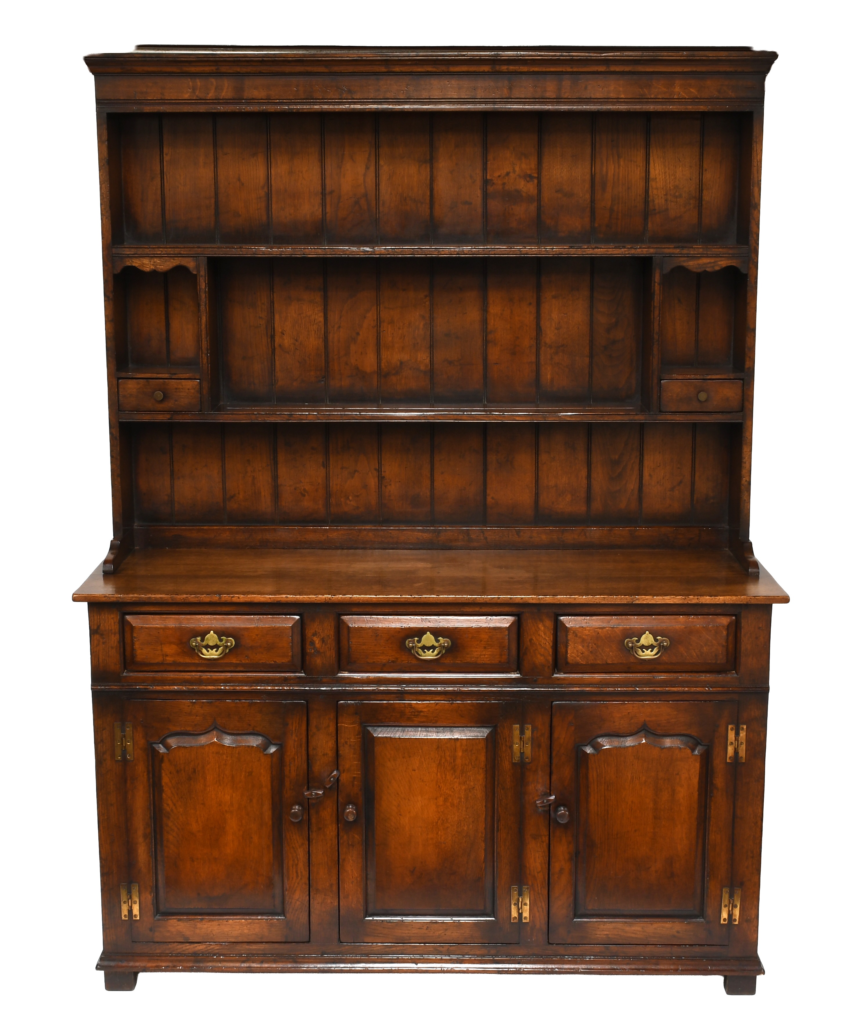 Lot 1179 - A Modern Oak Dresser and Rack, probably