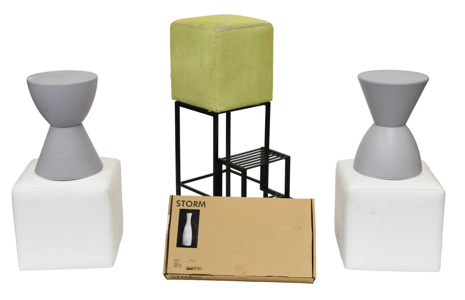 Lot 1227 - Pair of Prince Aha Stools by Philippe
