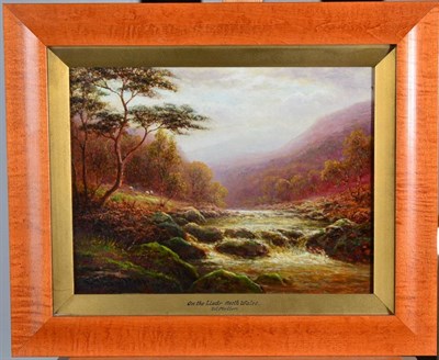 Lot 38 - William Mellor (1851-1931) ''On the Lledr, North Wales'' ''On the Llugwy'' Signed, oil on...