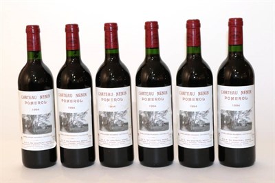 Lot 2038 - Chateau Nenin 1994 Pomerol 12 bottles owc