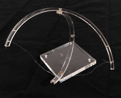 Lot 2045 - Volet Stands: six fan stands designed by Blaise Volet and used by many fan collectors for...
