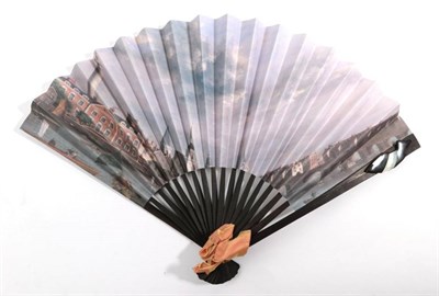 Lot 2093 - Thames View: A Contemporary Fan, created by Fans Ltd for the Fan Museum, Greenwich, after the...