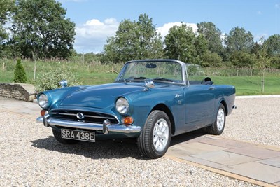Lot 2272 - 1967 Sunbeam Alpine Registration number: SRA 438E Date of first registration: 14/07/1967 VIN...