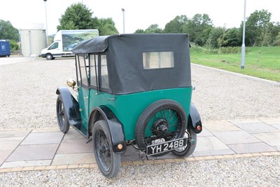 Lot 2262 - 1927 Austin 'Chummy' Registration number: YH 2488 Date of first registration: 31/05/1927 VIN...