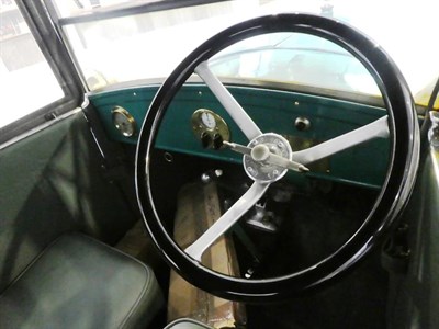Lot 2262 - 1927 Austin 'Chummy' Registration number: YH 2488 Date of first registration: 31/05/1927 VIN...