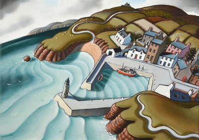 Lot 1058 - Jonathan Armigel Wade (b.1960) ''The Haven'' Signed, inscribed verso and numbered 20/36, oil on...