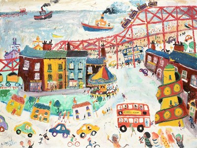 Lot 1093 - Simeon Stafford (b.1959) ''The Big Dipper'' Signed, inscribed verso and dated 06.3.20, oil on...