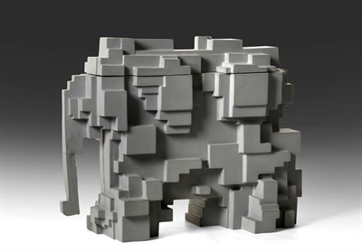 Lot 1120 - Sir Eduardo Paolozzi CBE RA (1924-2005) Scottish ''Elephant'' (1972) Signed and numbered...