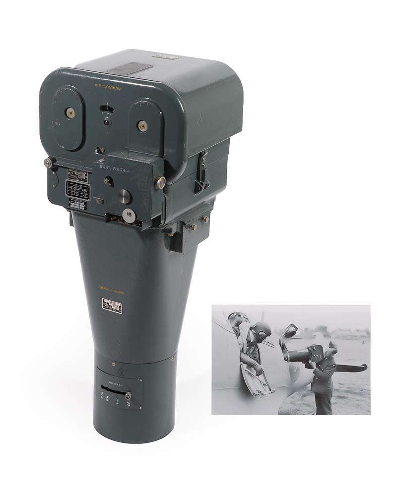Lot 164 - A Second World War Williamson F24 RAF Camera, as used in Spitfires, the Ross 20'' F6.3 lens...