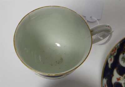 Lot 55 - A Worcester Porcelain Trio, circa 1770,