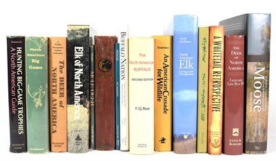 Lot 57 - Deer Interest: A Large Selection of Books Relating to Moose, Elk, Big Game, and Deer Species in...