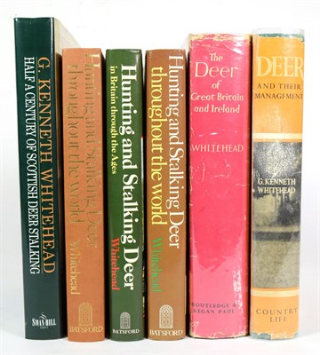 Lot 65 - Deer Interest: Whitehead. G. Kenneth, ''Hunting & Deer Stalking throughout the World'',...