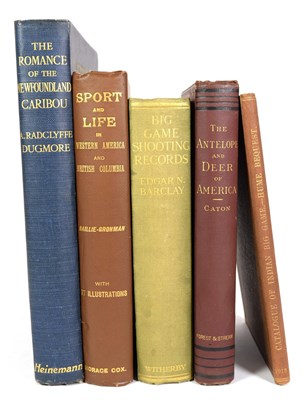 Lot 76 - Deer Interest: ''The Romance of the Newfoundland Caribou'', Dugmore. Radclyffe. A, hardback,...